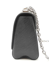 Louis Vuitton Black Epi Leather Twist Lock Shoulder Bag Eb1225exzdu