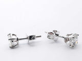 18k White Gold Diamond Studded Earrings 1.1g 1.0cttw Lh0924ixzde