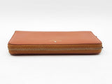 Kate Spade Continental Wallet In Warm Gingerbread Pebbled Leather Fw1025ordu