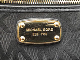 Michael Kors Jet Set Large Signature Logo Wristlet Pouch Fw0926lxdu