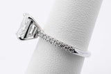 1.18cttw Diamond Ring In Platinum 4.5 Grams Size 5.25 Eb0126oxxzsa