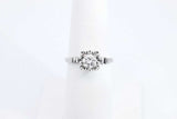 Pearlian Motomachi Platinum 0.43ctw Diamond Ring 3.8 Grams Size 6.25 Eb0524lwxdu