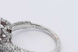 1.69ctw Lab Grown Pink Pear Shaped Diamond 18k Gold Ring 5.9g Size 7 Eb1025rxzsa