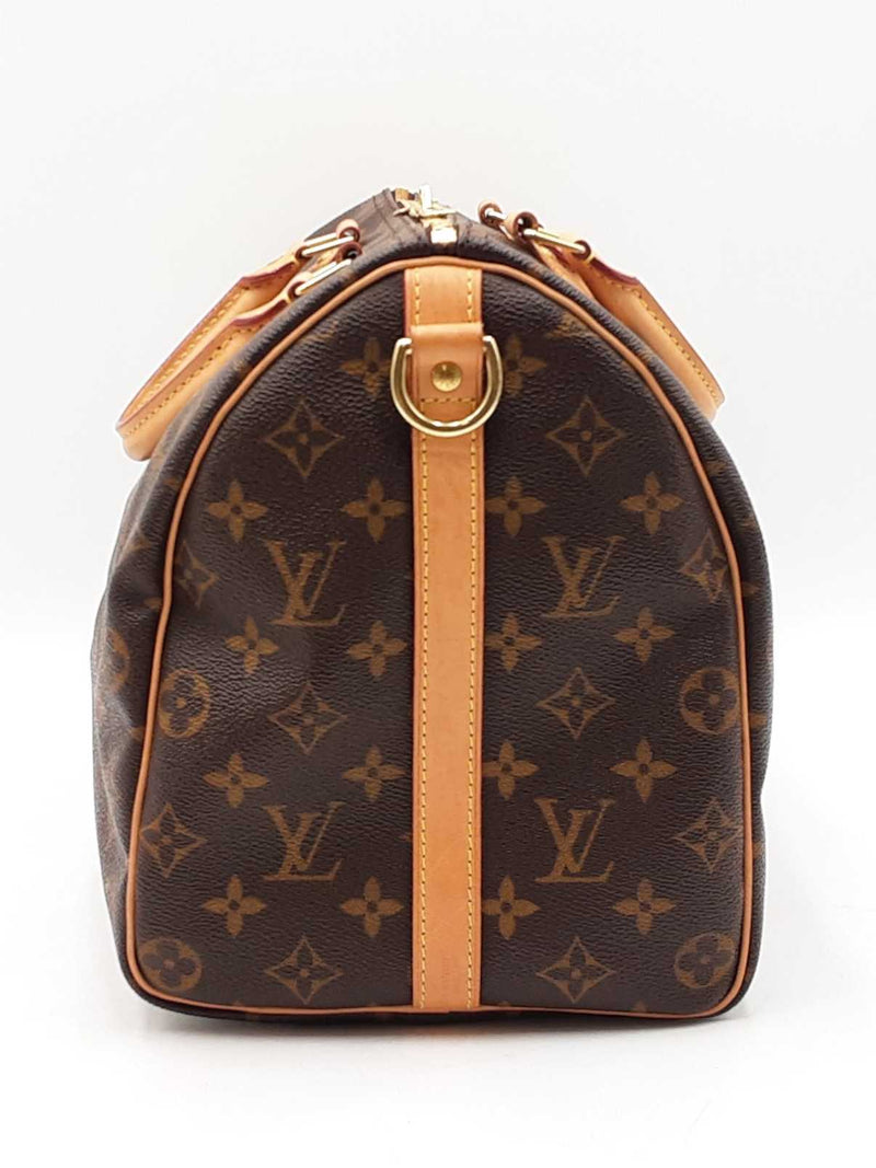 Louis Vuitton Speedy Bandoulière 35 In Monogram Coated Canvas Fw0925wxzdu