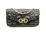 Salvatore Ferragamo Mini Gancini Quilted Shoulder Bag Fw0125lrxsa