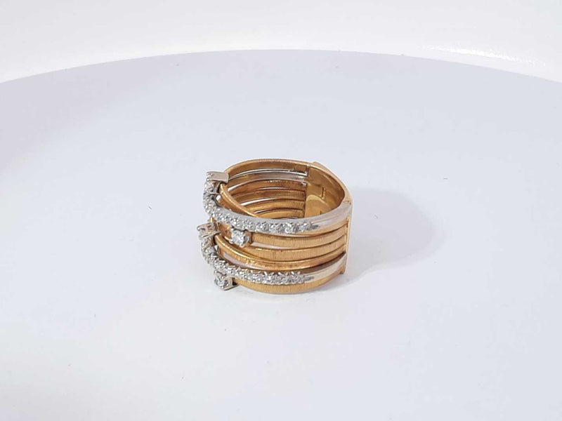 0.85 Cttw Diamond 18k Yellow Gold 11.7 Grams Ring Size 7 Aa0925izxsa