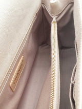 Chanel Light Pink Quilted Cavier Coco Top Handle Bag Eb1025wrxzde