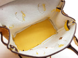 Yellow Mini Bag Charm Do0725ide