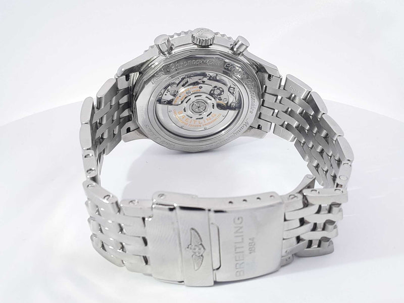 Breitling Navitimer B01 46mm Chronograph Stainless Steel Watch Aa0925ozxzsa