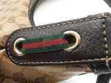 Gucci Princey Tan Gg Crystal Coated Canvas Hobo Bag Do1125orxde