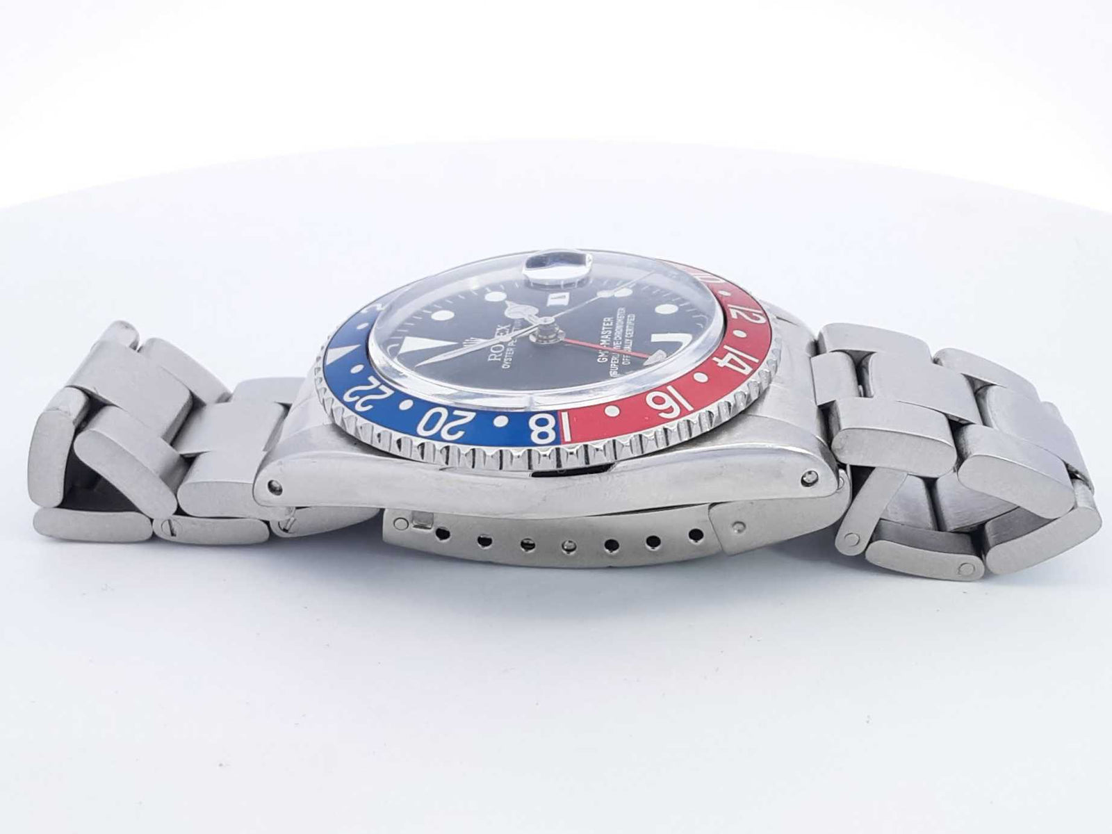 チ*認様 ROLEX OYSTER PERPETUAL GMT-MASTER I Rolex Gmt Master 47mm Pepsi Dial Oyster Perpetual Watch