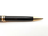 Montblanc Meisterstuck Black Resin Twist Ball Point Pen Do0826orxde