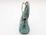 Blue Teal Mini Bag Charm Do0725ide