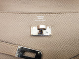 Hermes Epsom Etoupe Kelly Long Wallet Sd0426czxde