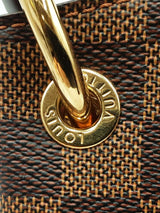 Louis Vuitton Graceful Pm Hobo Bag In Damier Ebene Canvas & Leather Fw0226crxdu