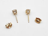 1.02 Cttw Lab Grown Diamonds 14k Yellow Gold 1.1g Stud Earrings Do0726orxde