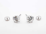 5.06 Cttw Lab-grown Diamond Stud Earrings In 14k Gold & Igi Cert2.4g Fw0326scrdu