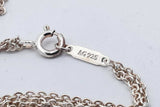 Tiffany & Co. 925 Sterling Silver Infinity Bracelet 3.3 Grams 6 Inch Eb0626crsa