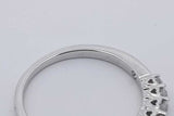 0.19cttw Diamond Ring In 14k White Gold 2.4 Grams Size 7.25 Eb0326lixsa