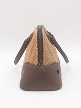 Christian Dior "Chris - 1947" Cadillac Pony Hair Bowling Bag Eb0626orxsa