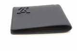Louis Vuitton Dark Blue Leather Multiple Wallet Eb1026oxzsa