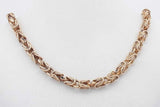 14k Yellow Gold Byzantine Link Chain Necklace 20.5 Grams 18.5 Inch Eb0926lorxsa