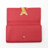 Louis Vuitton Capucines Wallet In Red Taurillon Leather Fw1225lrxdu