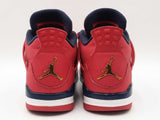 Nike Air Jordan 4 Retro Se "Fiba" Multicolor Sneakers Size 11 Fw0126czdu