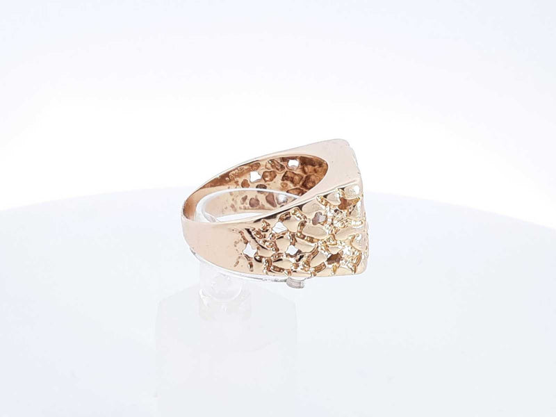 .30 Ctw Diamond Ring In 14k Yellow Gold 9 Grams Size 9 Sd0425wezsa
