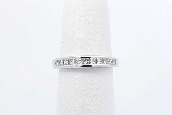 0.22ctw Diamond Ring In 14k White Gold 2.8 Grams Size 5 Eb1025lcxdu