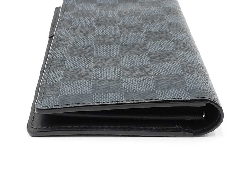 Louis Vuitton Damier Graphite Long Wallet Eb0724lxzdu