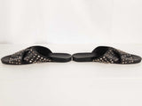 Gucci Hydra Studded Black Slide Sandals Size 39 Sd0825rzde