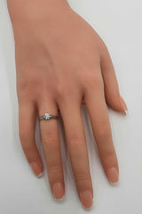 Tiffany & Co 0.48 Ct Diamond & Platinum Solitaire Ring 3.9g Sz 3.75 Fw0226ozxzdu