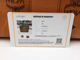 Mcm Liz Reversible Shopper Cognac Visetos Tote Bag Sd0726wrzdu