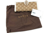 Gucci Gg Monogram Continental Wallet Fw0625orzdu