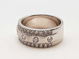 1.00 Cttw Lab Grown Diamonds 0.925 Silver 7.0g Ring Size 6.75 Do0525lopde