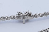 Tiffany & Co. Victoria Diamond Tennis Bracelet Platinum 8.1g 7 Inch Eb0626wxxzde
