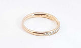 Tiffany & Co. 18k Rose Gold Diamond Harmony Wedding Ring Eblrxzdu 144020008032