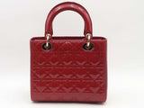 Christian Dior Medium Lady Dior Bag Red Aa1025ozxzsa