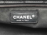 Chanel Lady Braid Tote Bag In Black Aged Calfskin Fw0425cxzdu