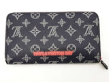 Louis Vuitton X Kim Jones Monogram Upside Down Blue Zippy Wallet Do0526pcxde
