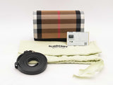 Burberry Madison Check And Leather Crossbody Sd0525orzsa