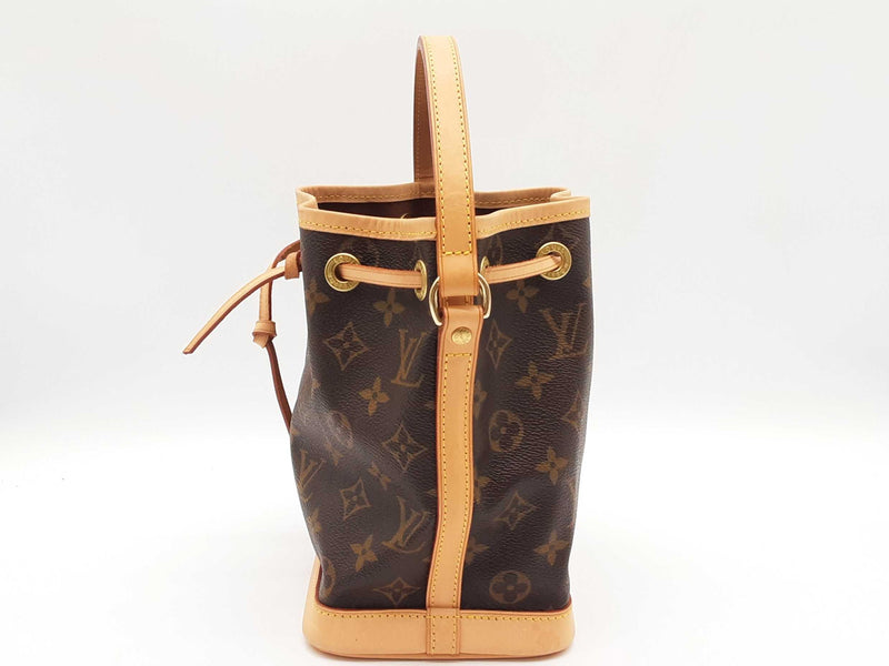 Louis Vuitton Nano Noe Brown Monogram Bucket Bag Aa0525czxde
