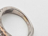 1.94 Cttw Natural Diamonds 14k Two Tone Gold 6.7g Ring Size 5 Do0726llxzde