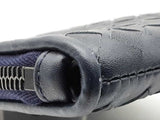 Bottega Veneta Intrecciato Documento Case In Navy Blue Leather Fw0225orzdu