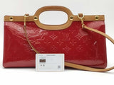 Louis Vuitton Monogram Vernis Roxbury Drive Red Aa1026wzxsa