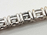 10.0 Cttw Lab Grown Diamonds 14k Wg 14.4g Bracelet 7 In Do0224oerxmia