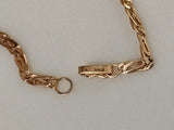 Fancy Infinity Link Bracelet Yellow Gold 18k 5.7 Grams 6 Inch Vc06260wczmia