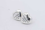 Tiffany & Co. 925 Return To Tiffany Full Heart Necklace & Earrings Eb0526orxsa