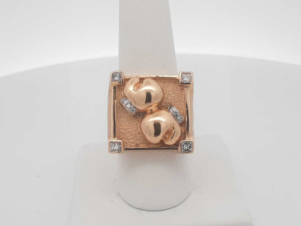 .46 Ctw Diamond 14k White Gold 14k 21.8 Grams Ring Size 8 Sd0525lzxzsa